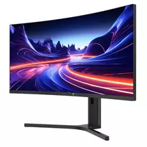 V7 34" Viewable Curved Monitor  WQHD  3440 x 1440  Height