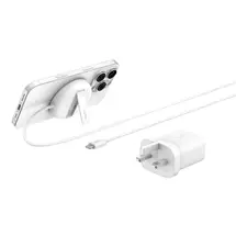 Belkin WIA011myWH Headset, Smartphone White USB Wireless charging Fast