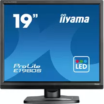 iiyama ProLite E1980SB1, 48.3 cm (19"), 1280 x 1024 pixels, VGA, LED,