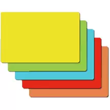 Sigel Magnetic Notes Assorted Colours 100x150mm PK25 - MU103
