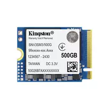 Kingston Technology 500G NV3 M.2 2230 NVMe SSD | In Stock