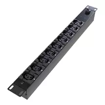 Vertiv Power Distribution Unit | Vertiv PowerGo Basic PDU|1U|C14 inlet 230V 10A|9 C13, Switched, 1U,