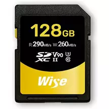 Wise SD-N128 memory card 128 GB SDXC pSLC | In Stock