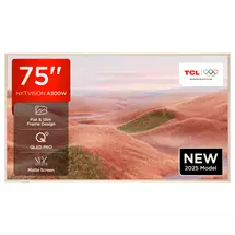 TCL 75A300WUK TV 190.5 cm (75") 4K Ultra HD Smart TV WiFi White 450
