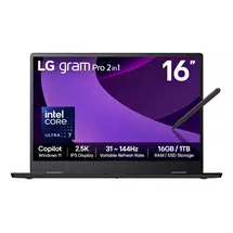LG Gram Pro 2in1 16T90TPG 16" Hybrid AI 2in1 Laptop  Intel® Core™