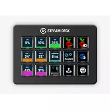 Elgato Stream Deck Scissor Keys Black 15 buttons | In Stock