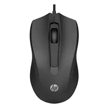 HP 105 Black Wired Mouse | In Stock | Quzo UK