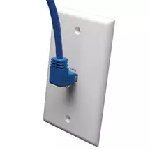 Tripp Lite N204010BLUP UpAngle Cat6 Gigabit Molded UTP Ethernet Cable