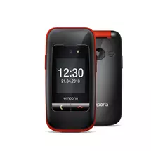 Emporia ONE 6.1 cm (2.4") 97 g Black, Red | Quzo UK