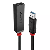 Lindy 5m USB 3.0 Active Extension Slim | In Stock | Quzo UK