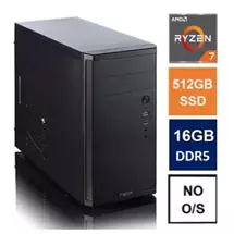Spire MATX Tower PC, Fractal Core 1100 Case, Ryzen 7 8700G, 16GB DDR5,