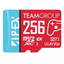 Team 256GB Apex SD7.1 MicroSDXC Express Card, Nintendo Switch 2 Ready,