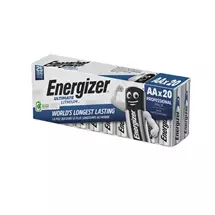 Energizer Lithium AA Battery (Pack 20) - 454727 | In Stock