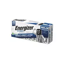 Energizer Lithium AAA Battery (Pack 20) - 454734 | In Stock