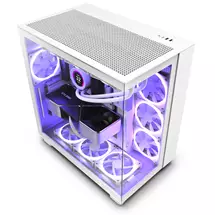 NZXT H9 Flow Midi Tower White | In Stock | Quzo UK