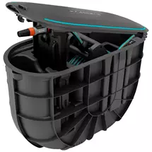 Gardena 18650-20 garden hose reel Box reel Automatic Black