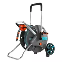 Gardena AquaRoll L Easy Cart reel Manual Blue, Grey, Orange
