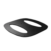 Mount Accessories / Modular | B-Tech Large Back-To-Back Floor Base for Display Stands