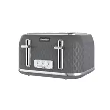 Breville VTR013 toaster 9 4 slice(s) 1650 W Chrome, Grey