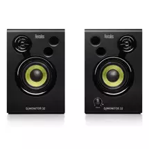 Speakers | Hercules DJMonitor 32 3-way Black Wired 30 W | Quzo UK