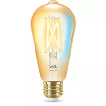 WiZ Filament Bulb amber 6.7W (Eq.50W) ST64 E27 | In Stock