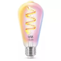 WiZ Filament Bulb Clear 40 W ST64 E27 | In Stock | Quzo UK