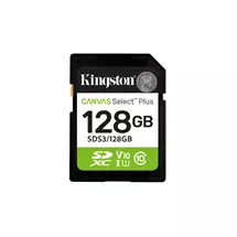 Kingston Technology 128GB SDXC Canvas Select Plus Gen3 150MB/s C10