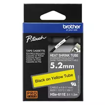 Brother HSE-611E label-making tape | Quzo UK