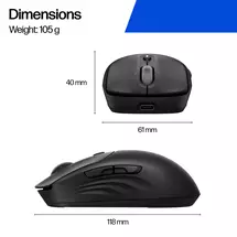 HP 705 Rechargeable Wireless Mouse | In Stock | Quzo UK