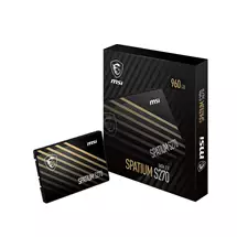 2.5" SATA Hard Drives | MSI Spatium S270 SATA 2.5 960GB 2.5" Serial ATA III 3D NAND