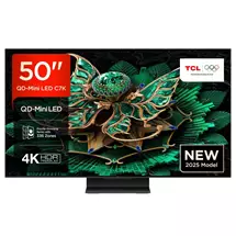 TCL 50C7KUK, 127 cm (50"), 3840 x 2160 pixels, QLED, Smart TV, WiFi,