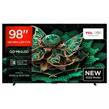 4K Ultra HD | TCL 98C7KUK TV 2.49 m (98") 4K Ultra HD Smart TV WiFi Black 3000
