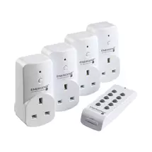Top Brands | EnerGenie ENER002-4 smart plug 3000 W White | In Stock
