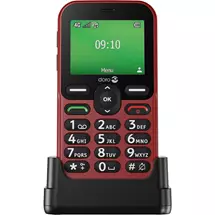 Doro Leva E10 6.1 cm (2.4") 118.9 g Red Senior phone