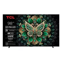 TCL C6K UK 98 inch Premium QDMini LED 144Hz 4K HDR High Brightness