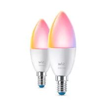 WiZ Candle 40 W C37 E14 x2 | In Stock | Quzo UK