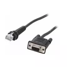 Zebra CBA-RF5-S07ZAR serial cable Black 0.82296 m DB-9 RJ-45