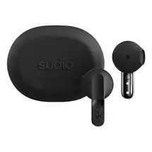 Sudio N3BLK headphones/headset Wireless Inear Calls/Music Bluetooth