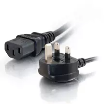 C2G 5m Power Cable Black BS 1363 C13 coupler | In Stock
