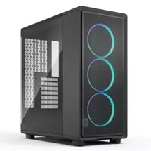 Fractal Design PC Cases | Fractal Design Epoch (Black RGB TG Light) Case w/ Light Tint Window,