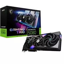 MSI GAMING GEFORCE RTX 5080 16G TRIO OC graphics card NVIDIA 16 GB