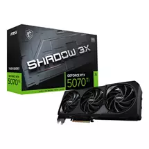 Nvidia Graphics Card | MSI GeForce RTX 5070 Ti 16G SHADOW 3X OC NVIDIA 16 GB GDDR7