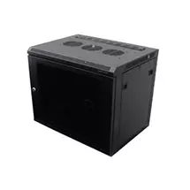 Penn Elcom R6409-M6 rack cabinet 9U Wall mounted rack Black