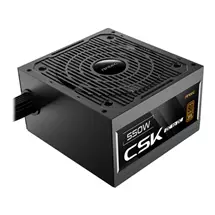 Antec CSK550DC 550W Power Supply, 80 Plus Bronze Certified, ATX 12V