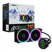 GameMax Iceberg Universal Socket 240mm PWM 1800RPM RGB LED AiO Liquid