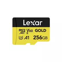 Lexar Professional GOLD 256 GB MicroSDXC UHS-II | In Stock