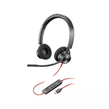 Poly Blackwire 3320 Stereo Microsoft Teams Certified USBC Headset