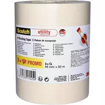 Scotch Classic Masking Tape 48mm x 50m (Pack 3) - 7100333295