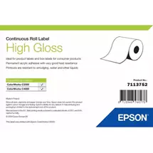 Epson High Gloss Label - Continuous Roll: 102mm x 33m