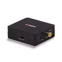Audio Converters | Lindy 2-way Digital SPDIF (Coaxial Toslink) Audio Converter